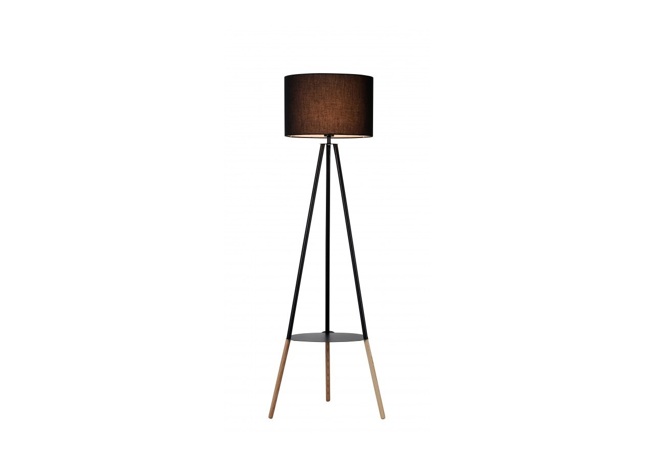 Lampadaire tripode avec table basse "Mandi" - L5041-N - Barcelona LED