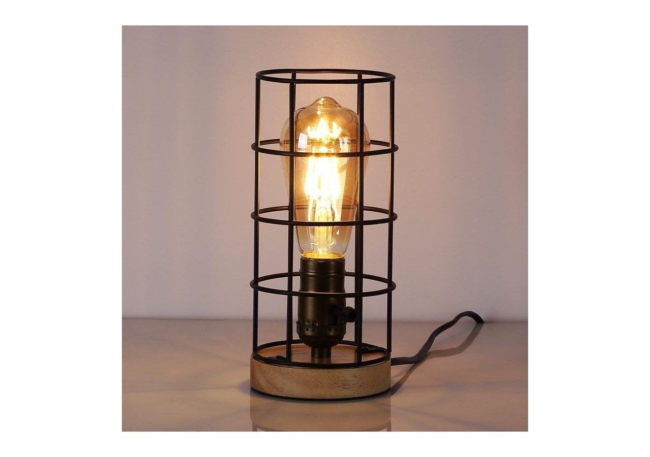 Lampe de table de style industriel "GREGOR" - LV423-N - Barcelona LED