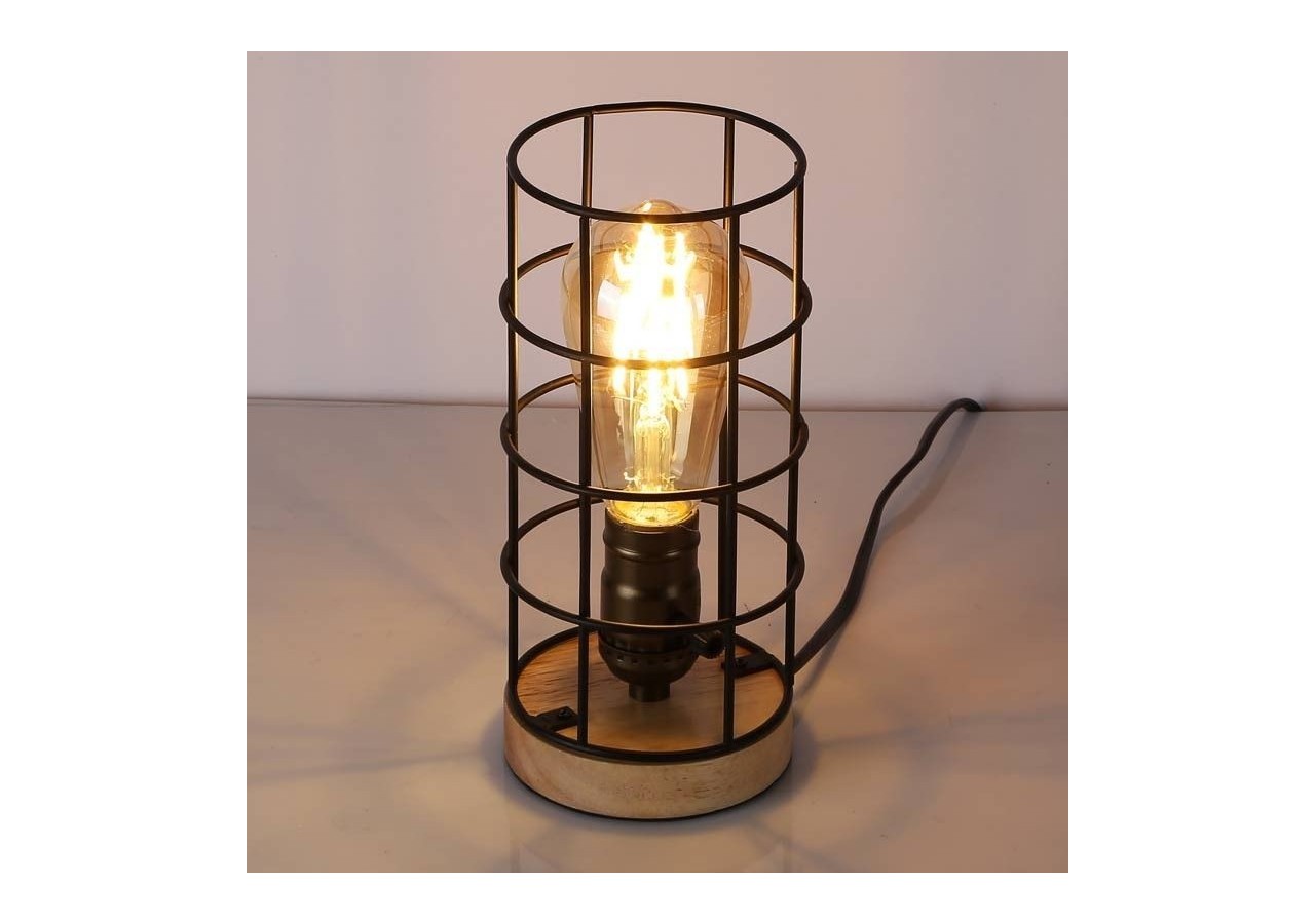Lampe de table de style industriel "GREGOR" - LV423-N - Barcelona LED