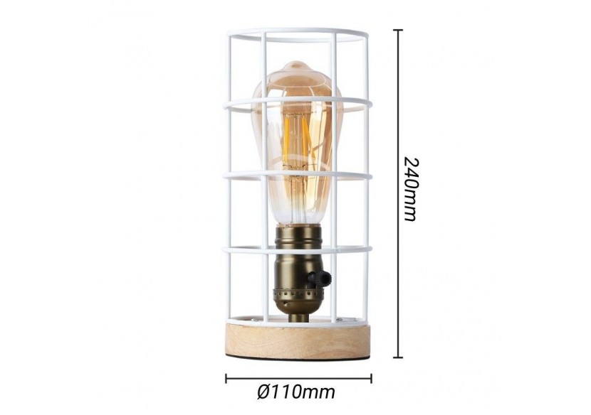 Lampe de table de style industriel "GREGOR" - LV423-N - Barcelona LED Lampe de table de style industriel "GREGOR" - LV423-N - Barcelona LED