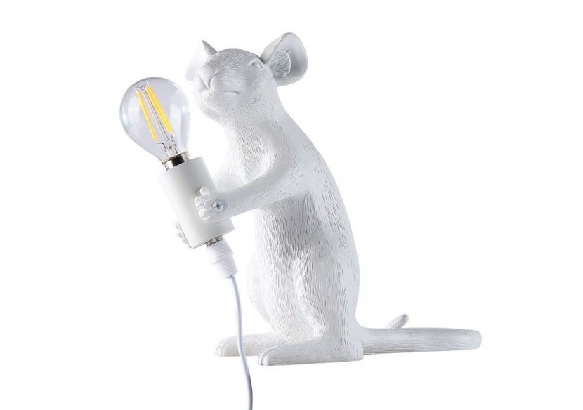 Lampe à poser design souris en résine "Stuart" - L4034-B - Barcelona LED Lampe à poser design souris en résine "Stuart" - L4034-B - Barcelona LED