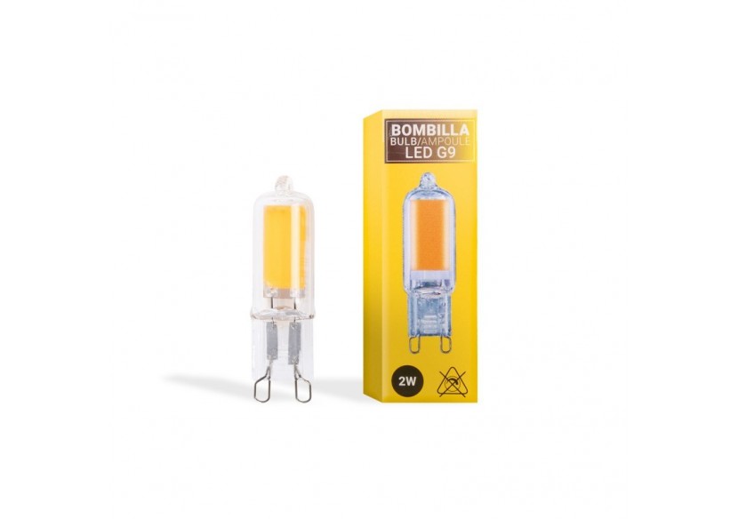Ampoule LED G9 2W - COB - 360 degrés - 220-240V AC - BCOB1-G9-2W-BC - Barcelona LED Ampoule LED G9 2W - COB - 360 degrés - 220-240V AC - BCOB1-G9-2W-BC - Barcelona LED