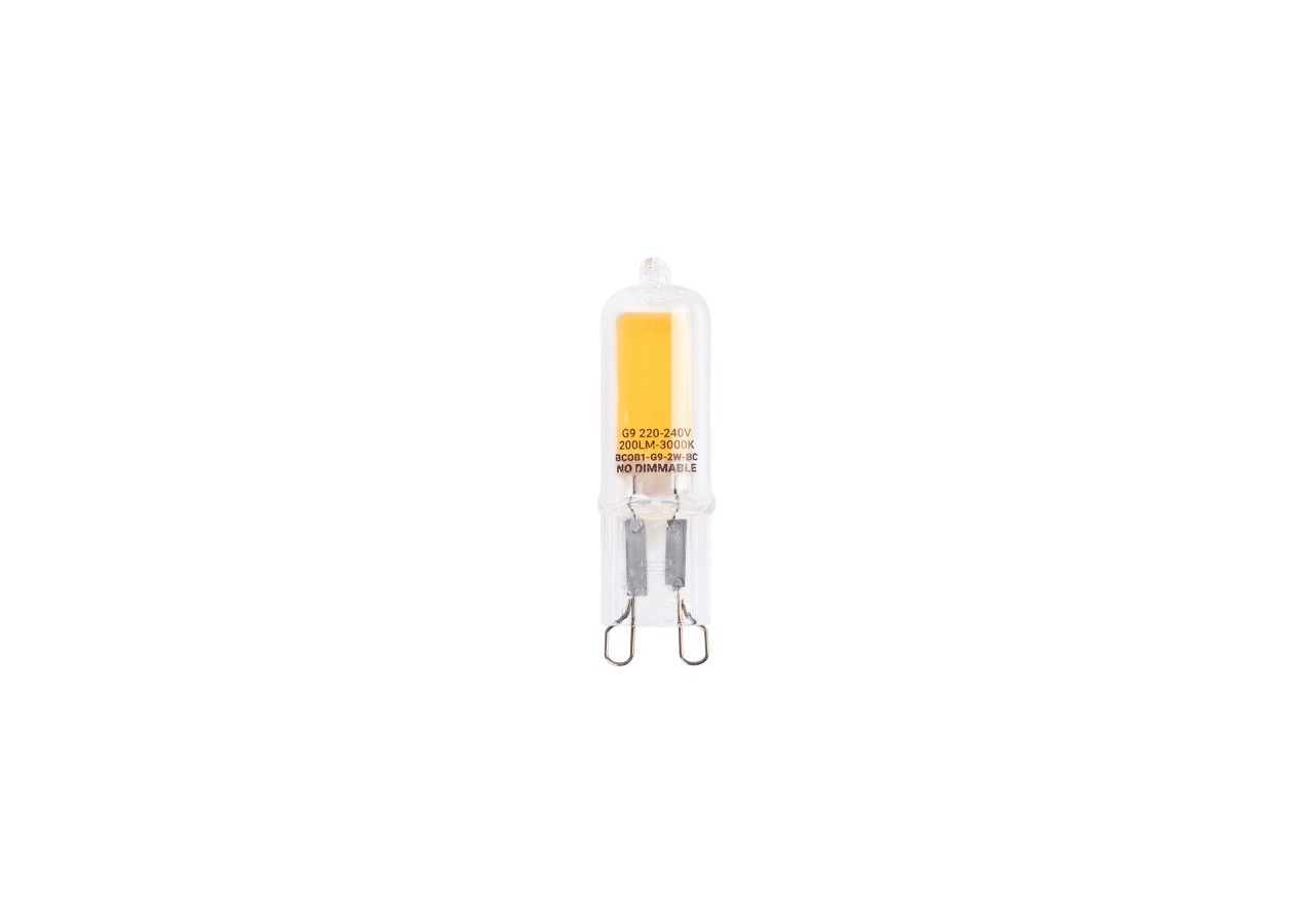 Ampoule LED G9 2W - COB - 360 degrés - 220-240V AC - BCOB1-G9-2W-BC - Barcelona LED