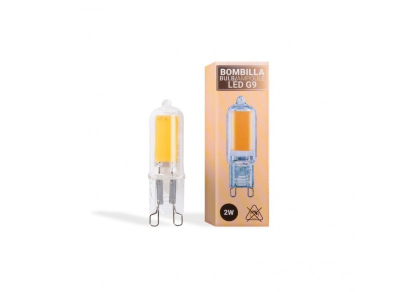 Ampoule LED G9 2W - COB - 360 degrés - 220-240V AC - BCOB1-G9-2W-BN - Barcelona LED Ampoule LED G9 2W - COB - 360 degrés - 220-240V AC - BCOB1-G9-2W-BN - Barcelona LED