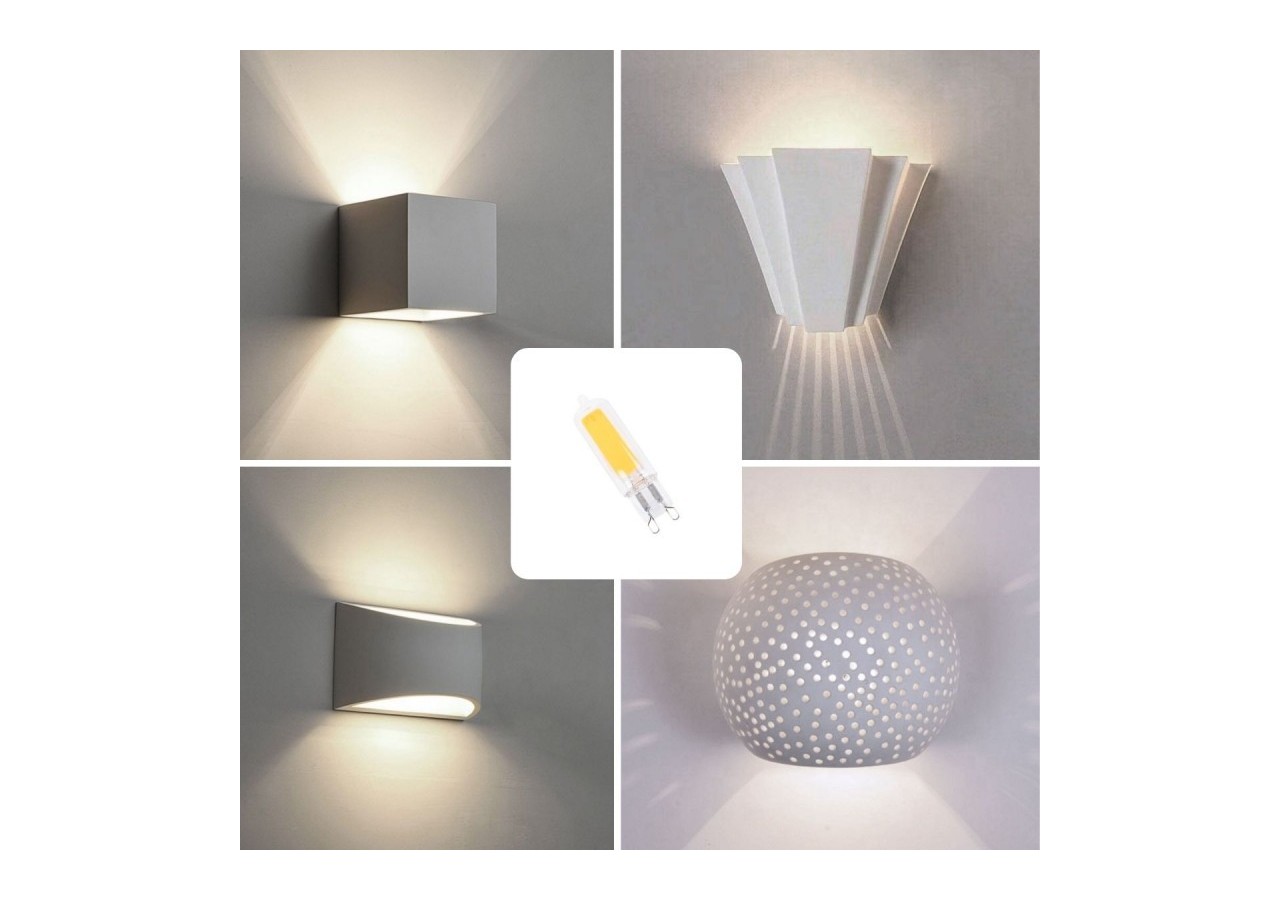 Ampoule LED G9 2W - COB - 360 degrés - 220-240V AC - BCOB1-G9-2W-BN - Barcelona LED