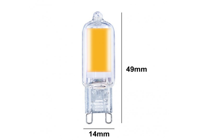 Ampoule LED G9 2W - COB - 360 degrés - 220-240V AC - B485-BF - Barcelona LED Ampoule LED G9 2W - COB - 360 degrés - 220-240V AC - B485-BF - Barcelona LED