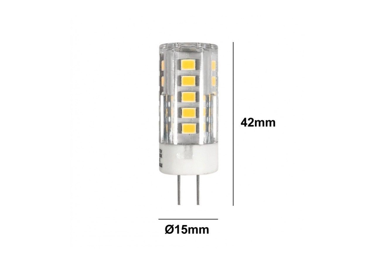 Ampoule LED G4 Bi-Pin 2.5W 12V-DC/AC 270lm - B478-BN - Barcelona LED