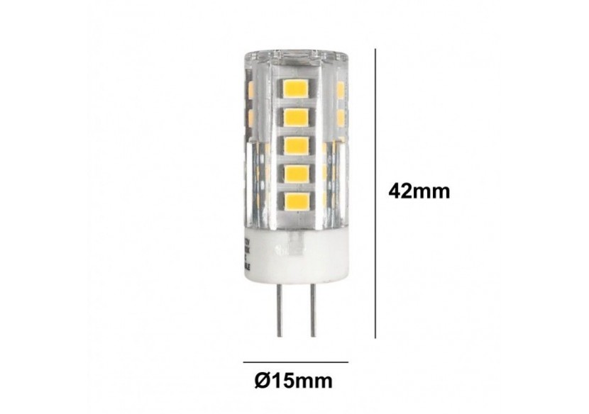 Ampoule LED G4 Bi-Pin 2.5W 12V-DC/AC 270lm - B478-BN - Barcelona LED Ampoule LED G4 Bi-Pin 2.5W 12V-DC/AC 270lm - B478-BN - Barcelona LED
