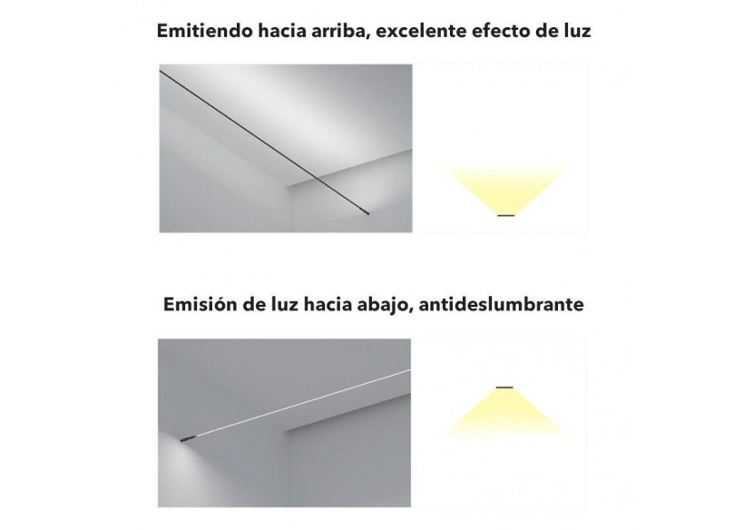 Kit SKYline éclairage linéaire 120 led/m 90W 5m - SKY5-N-BF - Barcelona LED Kit SKYline éclairage linéaire 120 led/m 90W 5m - SKY5-N-BF - Barcelona LED
