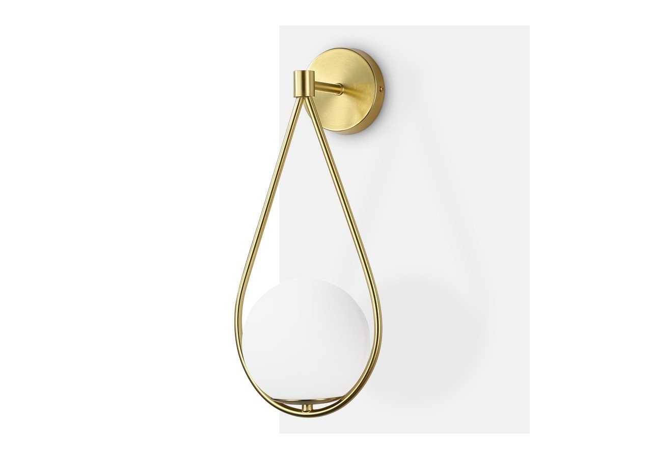 Applique murale globe en verre "Clara" - E14 - LD1005-D - Barcelona LED