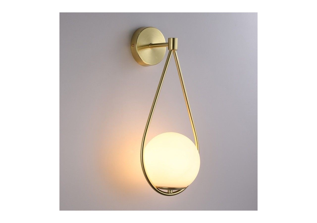 Applique murale globe en verre "Clara" - E14 - LD1005-D - Barcelona LED