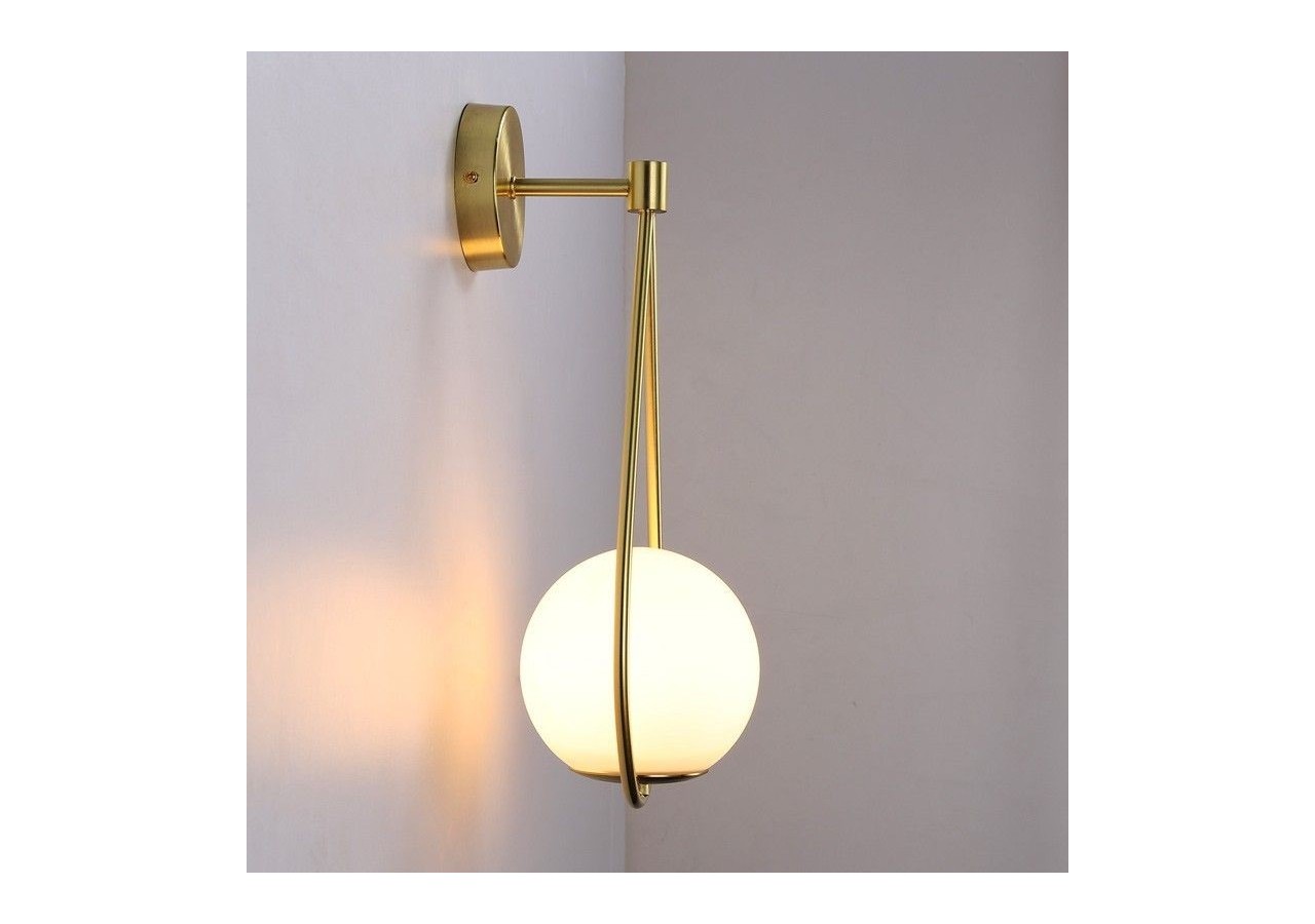 Applique murale globe en verre "Clara" - E14 - LD1005-D - Barcelona LED