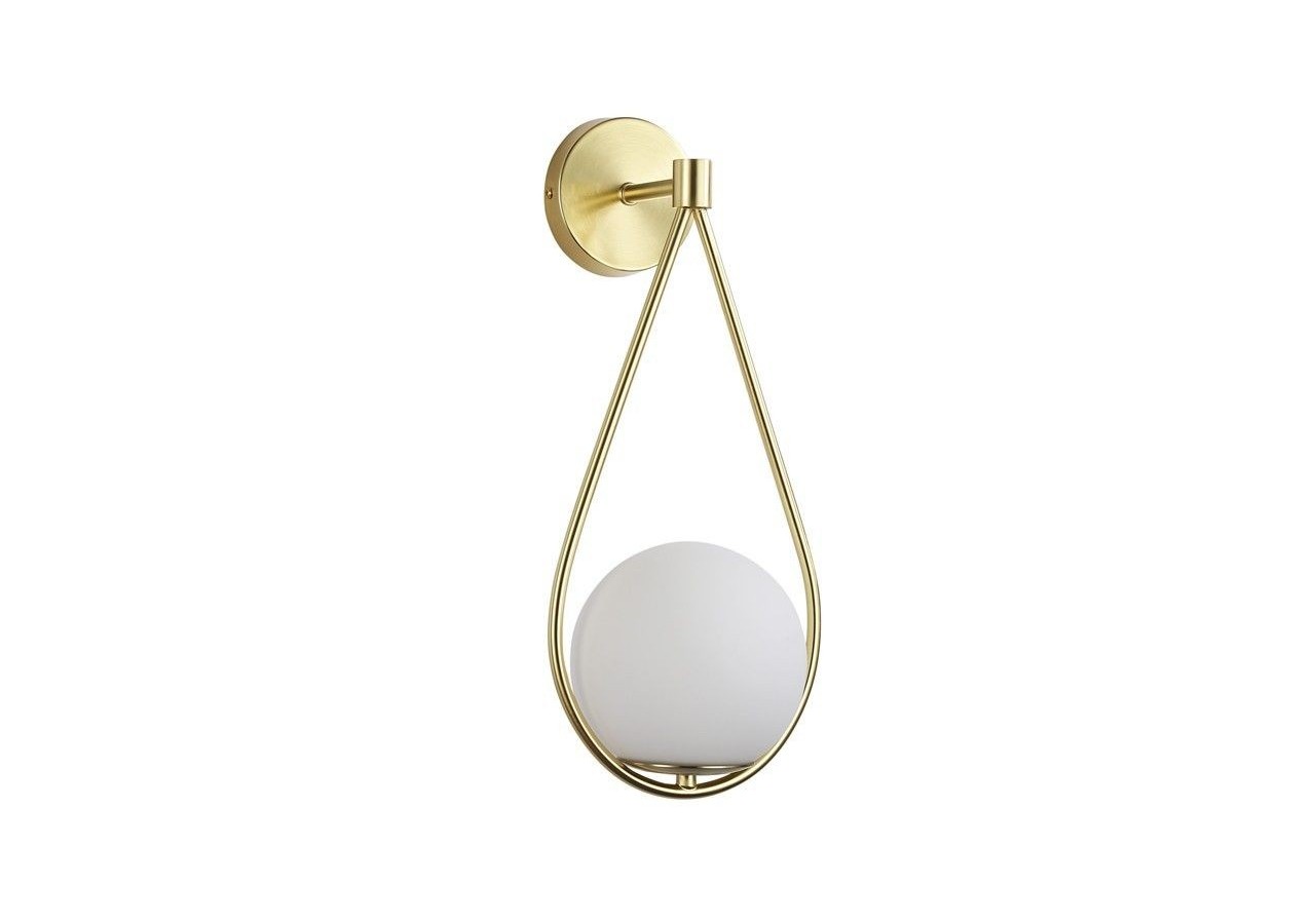 Applique murale globe en verre "Clara" - E14 - LD1005-D - Barcelona LED