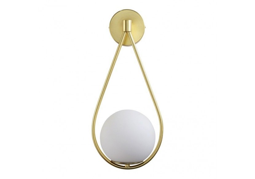 Applique murale globe en verre "Clara" - E14 - LD1005-D - Barcelona LED Applique murale globe en verre "Clara" - E14 - LD1005-D - Barcelona LED