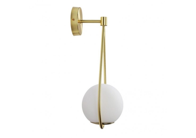 Applique murale globe en verre "Clara" - E14 - LD1005-D - Barcelona LED Applique murale globe en verre "Clara" - E14 - LD1005-D - Barcelona LED