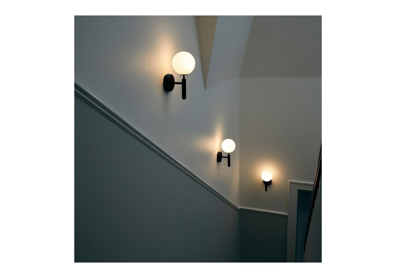 Applique murale globe en verre "Elsa" - E14 - LD1004-N - Barcelona LED