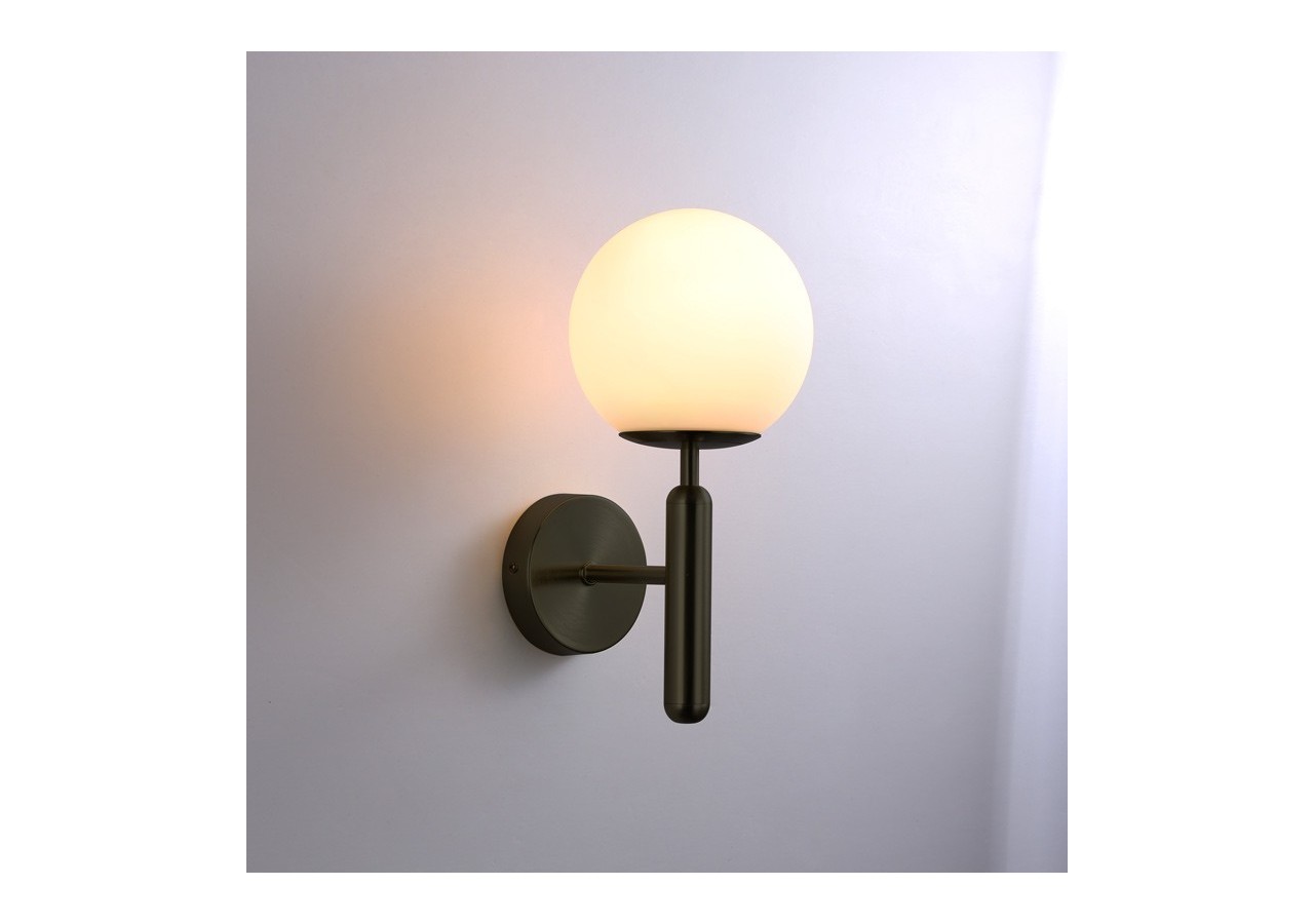 Applique murale globe en verre "Elsa" - E14 - LD1004-N - Barcelona LED