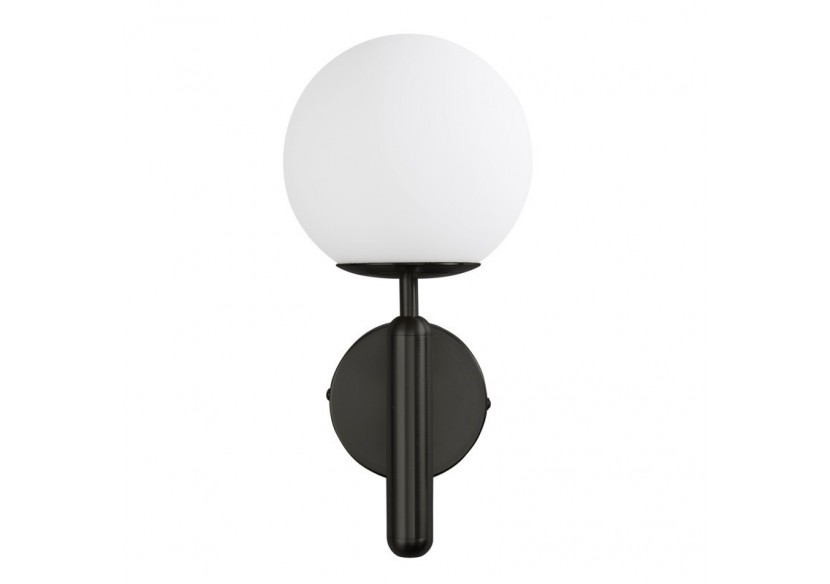 Applique murale globe en verre "Elsa" - E14 - LD1004-N - Barcelona LED Applique murale globe en verre "Elsa" - E14 - LD1004-N - Barcelona LED