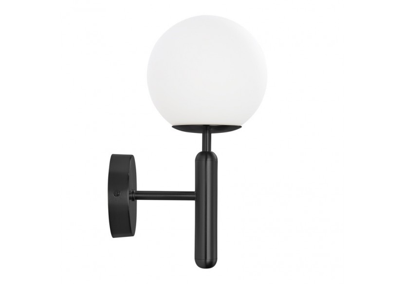 Applique murale globe en verre "Elsa" - E14 - LD1004-N - Barcelona LED Applique murale globe en verre "Elsa" - E14 - LD1004-N - Barcelona LED