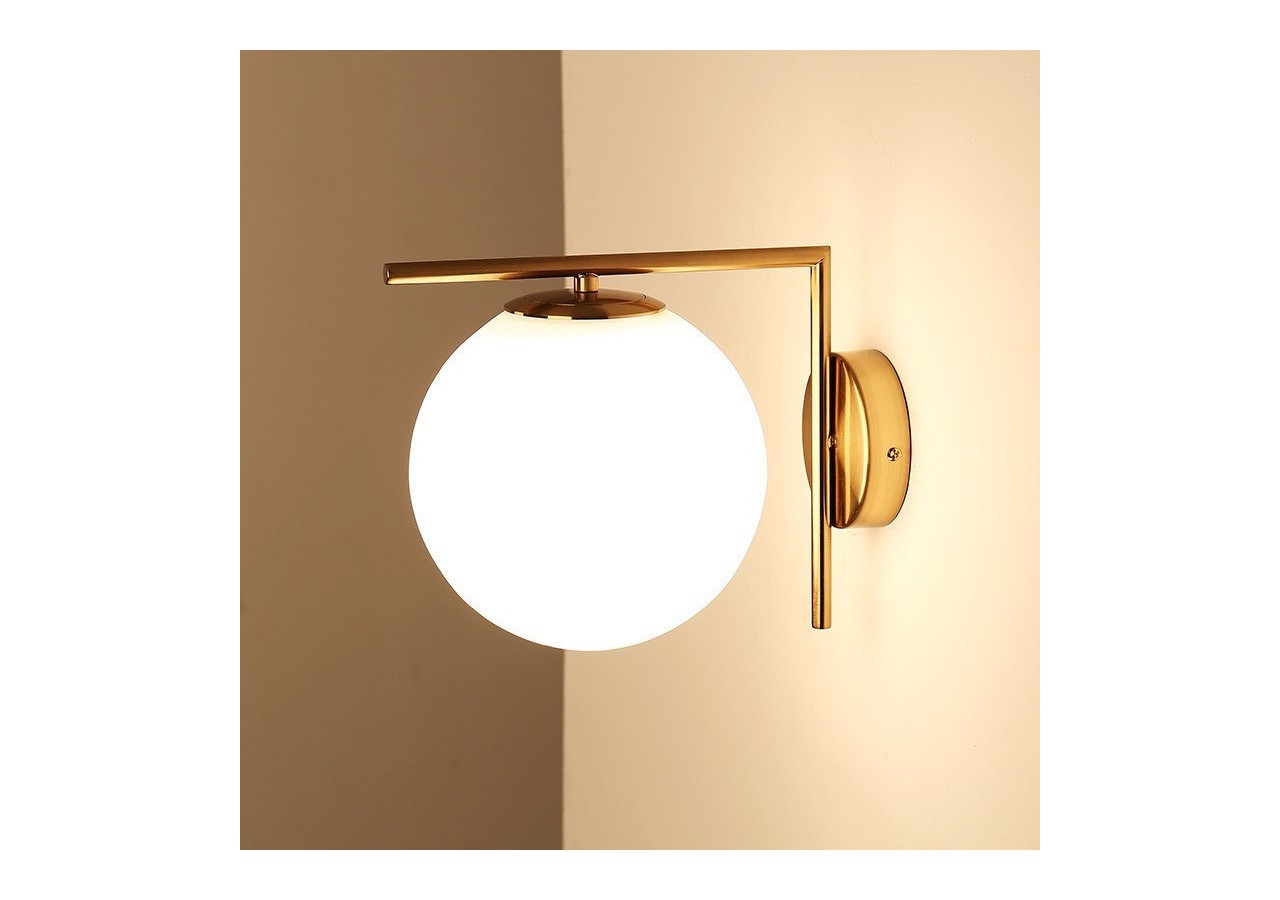 Applique murale globe en verre "Margaret" - LD1001-D - Barcelona LED