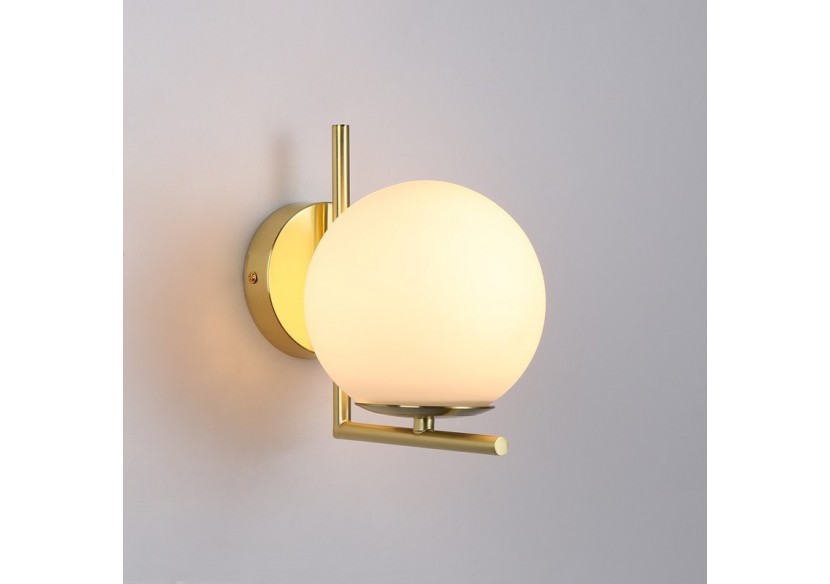 Applique murale globe en verre "Margaret" - LD1001-D - Barcelona LED Applique murale globe en verre "Margaret" - LD1001-D - Barcelona LED