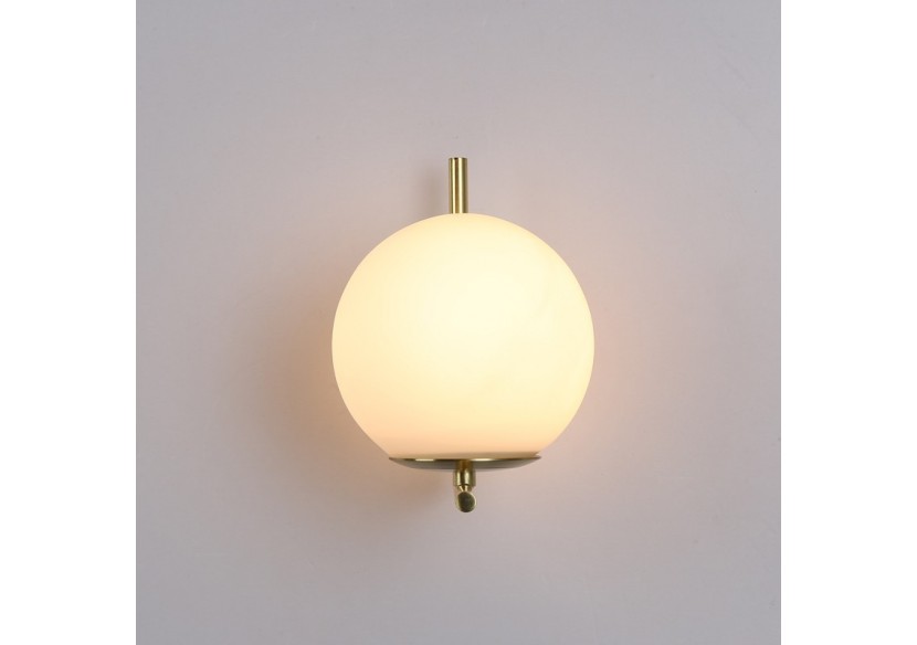 Applique murale globe en verre "Margaret" - LD1001-D - Barcelona LED Applique murale globe en verre "Margaret" - LD1001-D - Barcelona LED