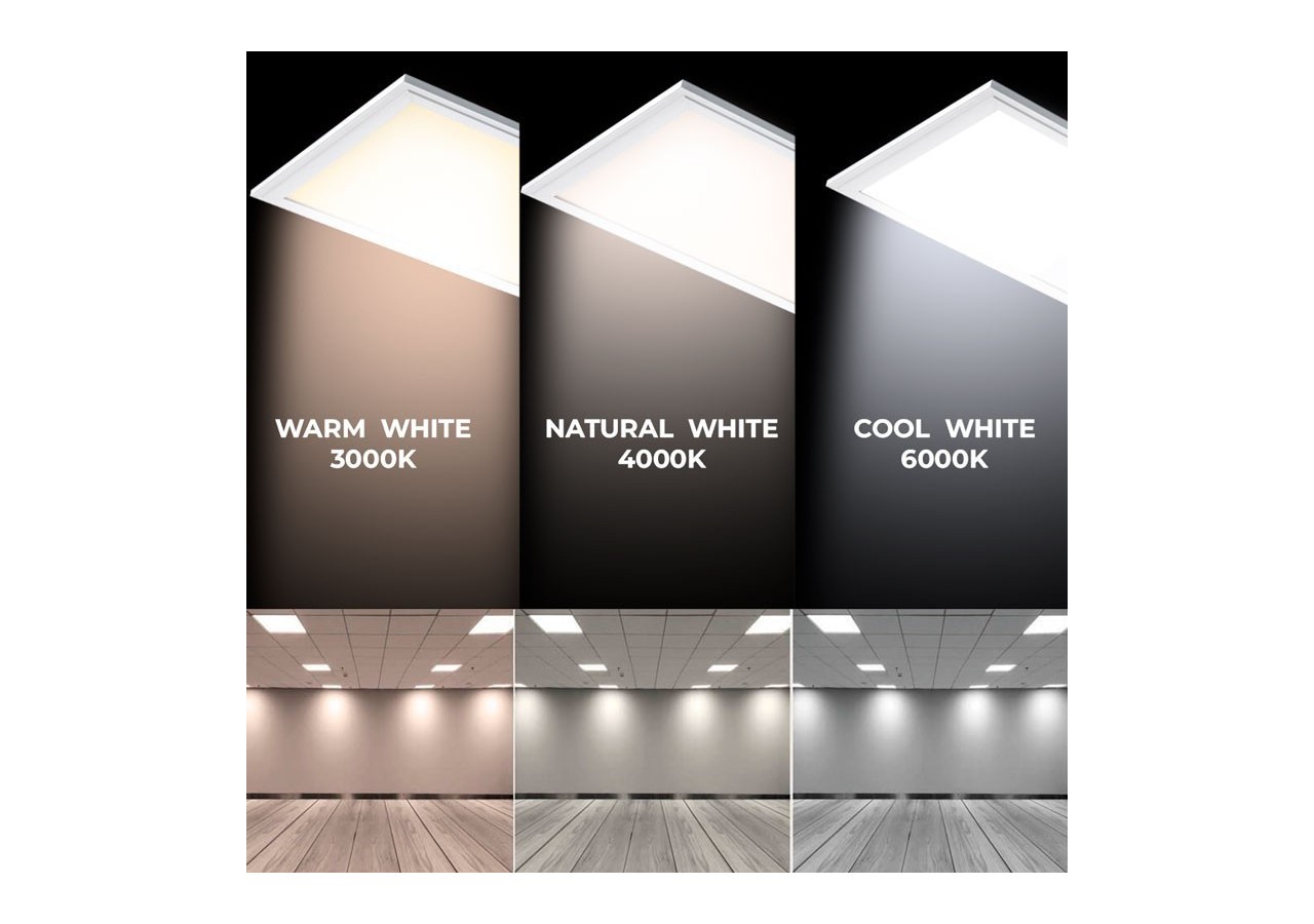Panneau LED 60x60 avec kit encastrable 44W UGR19 Driver Philips - B4295-UGR19-BN - Barcelona LED