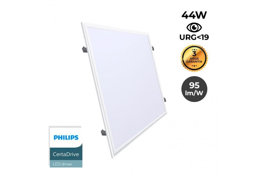 Panneau LED 60x60 avec kit encastrable 44W UGR19 Driver Philips - B4295-UGR19-BF - Barcelona LED Panneau LED 60x60 avec kit encastrable 44W UGR19 Driver Philips - B4295-UGR19-BF - Barcelona LED