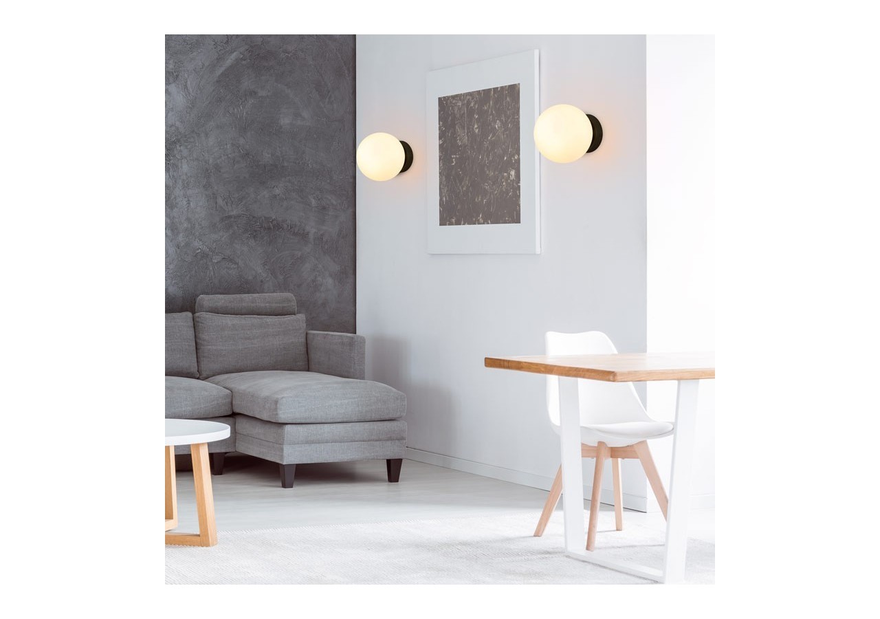 Applique murale globe en verre "Rober" - LD1003-N - Barcelona LED