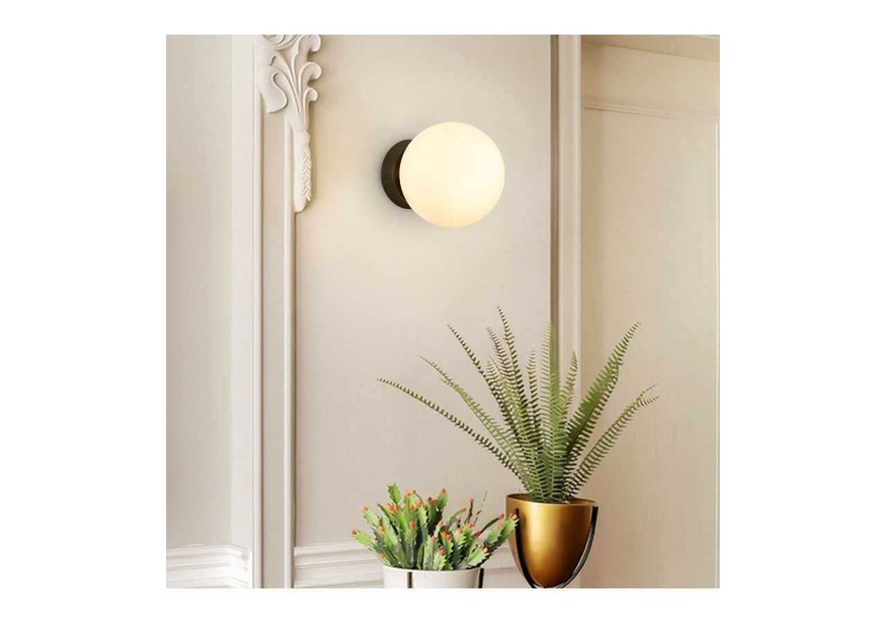 Applique murale globe en verre "Rober" - LD1003-N - Barcelona LED
