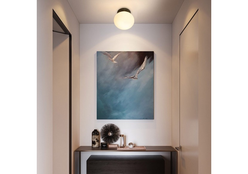 Applique murale globe en verre "Rober" - LD1003-N - Barcelona LED Applique murale globe en verre "Rober" - LD1003-N - Barcelona LED