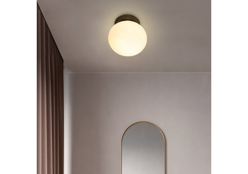 Applique murale globe en verre "Rober" - LD1003-N - Barcelona LED Applique murale globe en verre "Rober" - LD1003-N - Barcelona LED