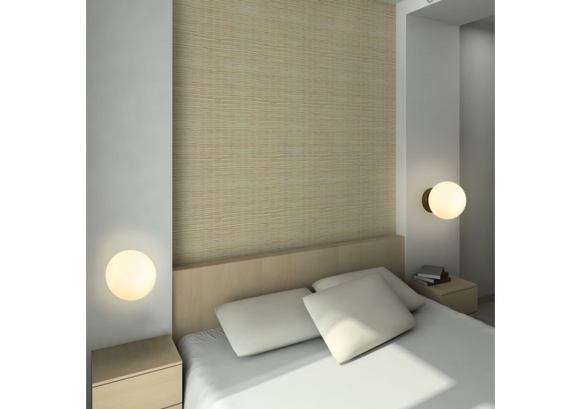 Applique murale globe en verre "Rober" - LD1003-N - Barcelona LED Applique murale globe en verre "Rober" - LD1003-N - Barcelona LED