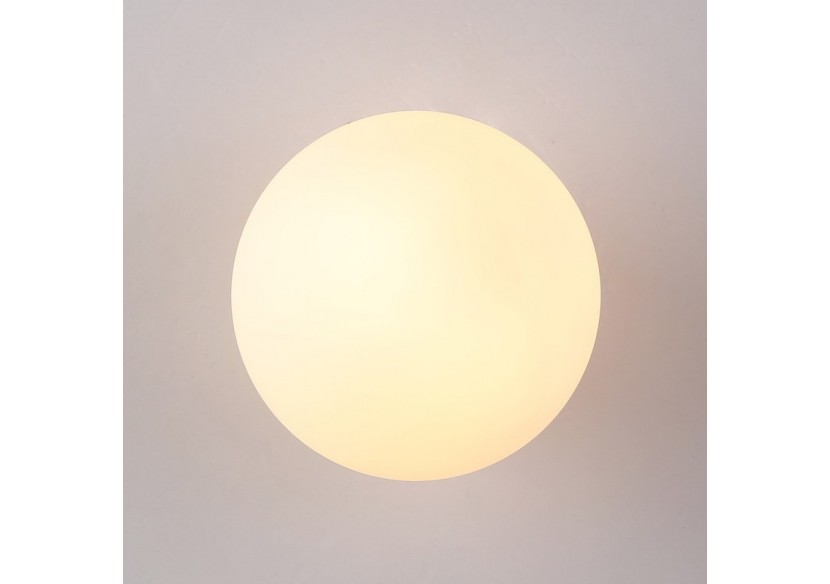 Applique murale globe en verre "Rober" - LD1003-N - Barcelona LED Applique murale globe en verre "Rober" - LD1003-N - Barcelona LED