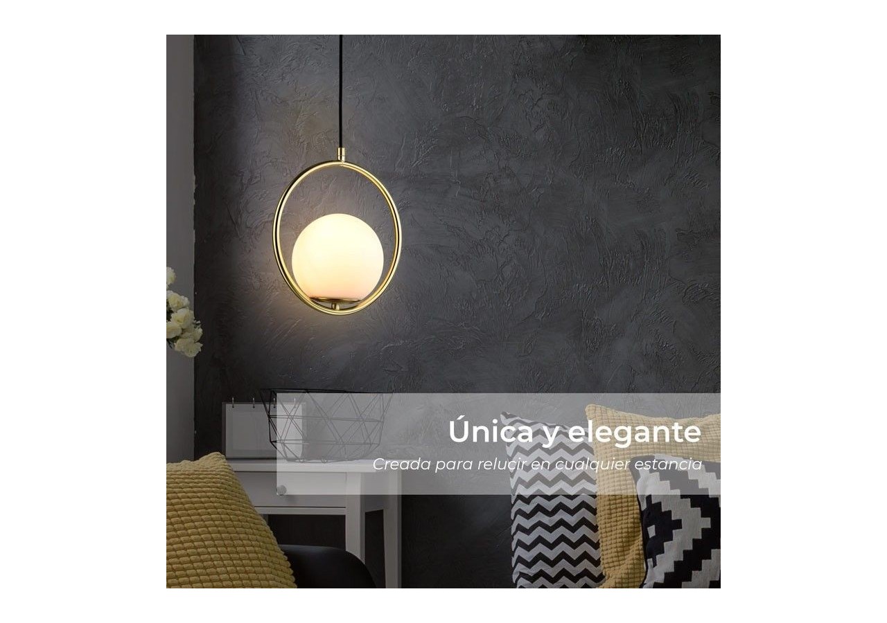 Suspension globe en verre "KATE" - E27 - LD1002-D - Barcelona LED