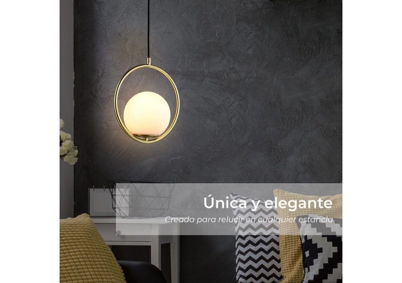 Suspension globe en verre "KATE" - E27 - LD1002-D - Barcelona LED Suspension globe en verre "KATE" - E27 - LD1002-D - Barcelona LED