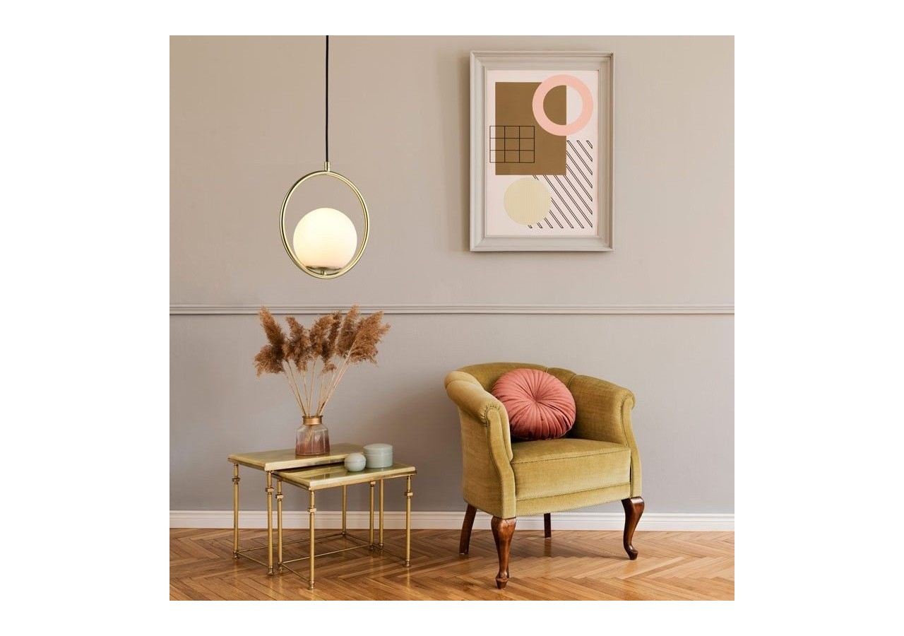 Suspension globe en verre "KATE" - E27 - LD1002-D - Barcelona LED