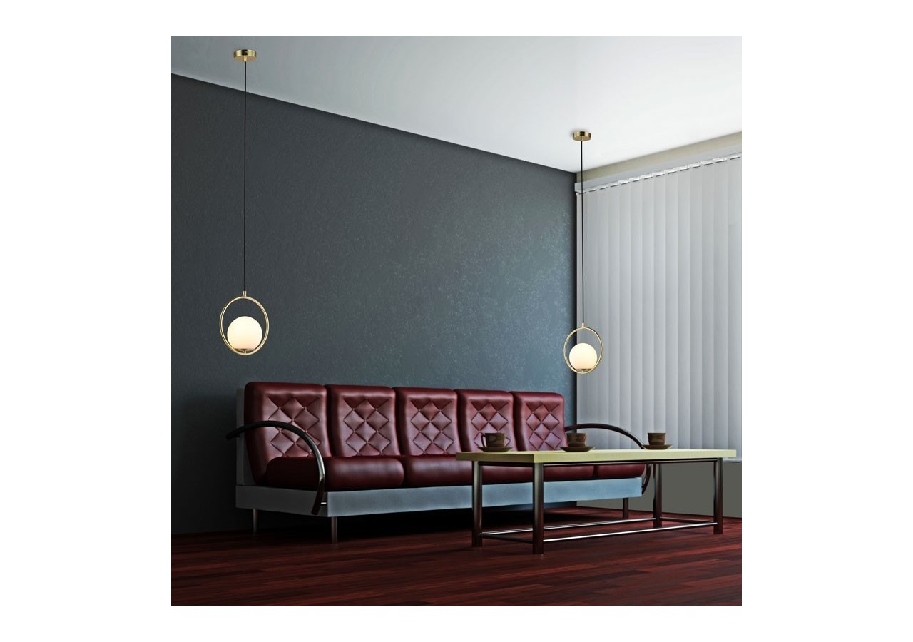 Suspension globe en verre "KATE" - E27 - LD1002-D - Barcelona LED
