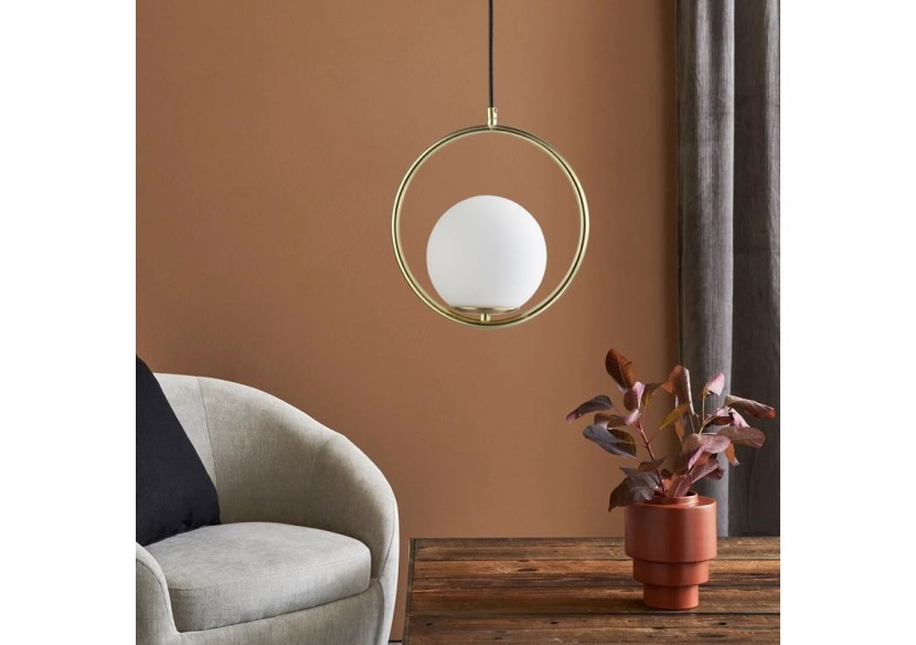 Suspension globe en verre "KATE" - E27 - LD1002-D - Barcelona LED Suspension globe en verre "KATE" - E27 - LD1002-D - Barcelona LED