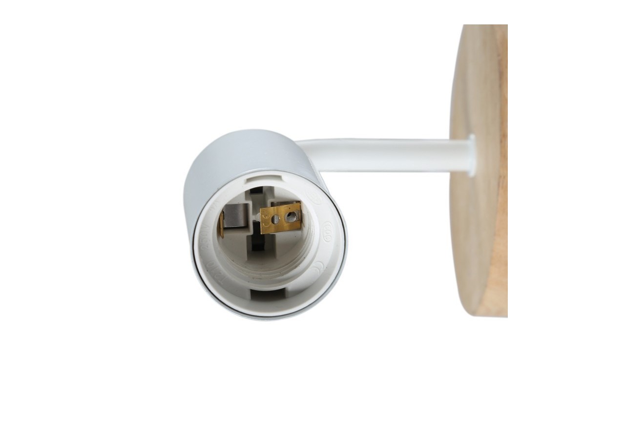Applique murale en bois et en métal "Morgan" - lm134-b - Barcelona LED