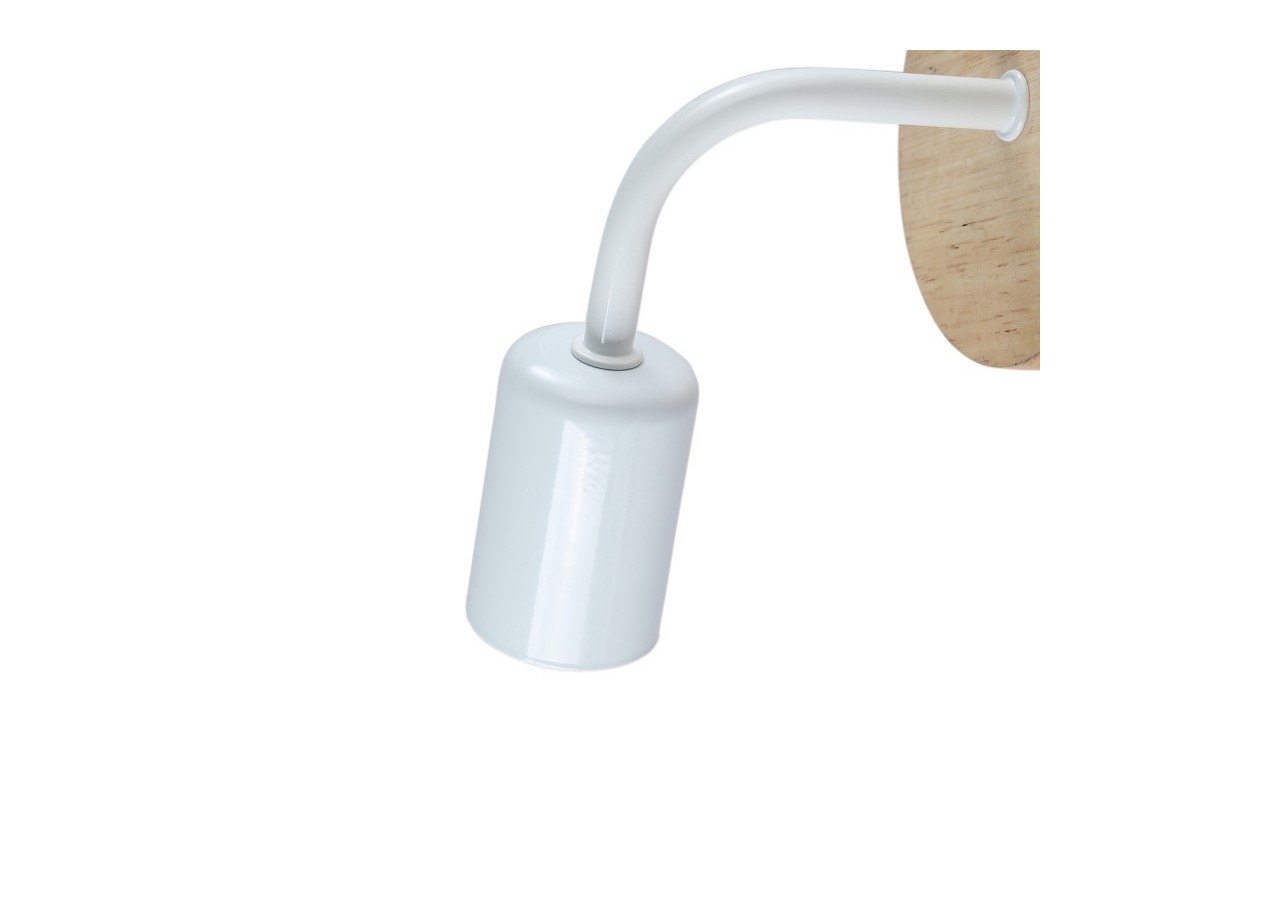 Applique murale en bois et en métal "Morgan" - lm134-b - Barcelona LED