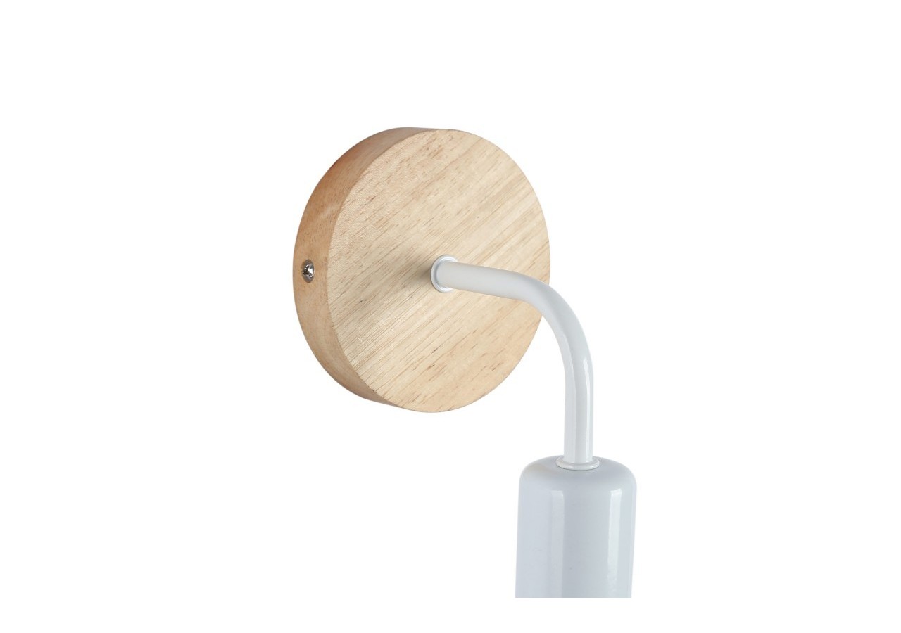 Applique murale en bois et en métal "Morgan" - lm134-b - Barcelona LED