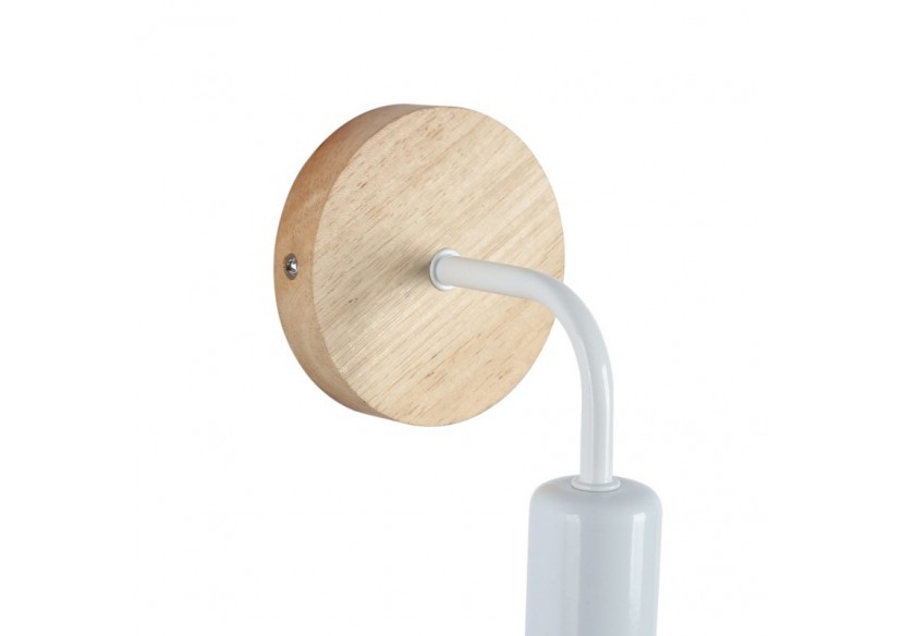 Applique murale en bois et en métal "Morgan" - lm134-b - Barcelona LED Applique murale en bois et en métal "Morgan" - lm134-b - Barcelona LED