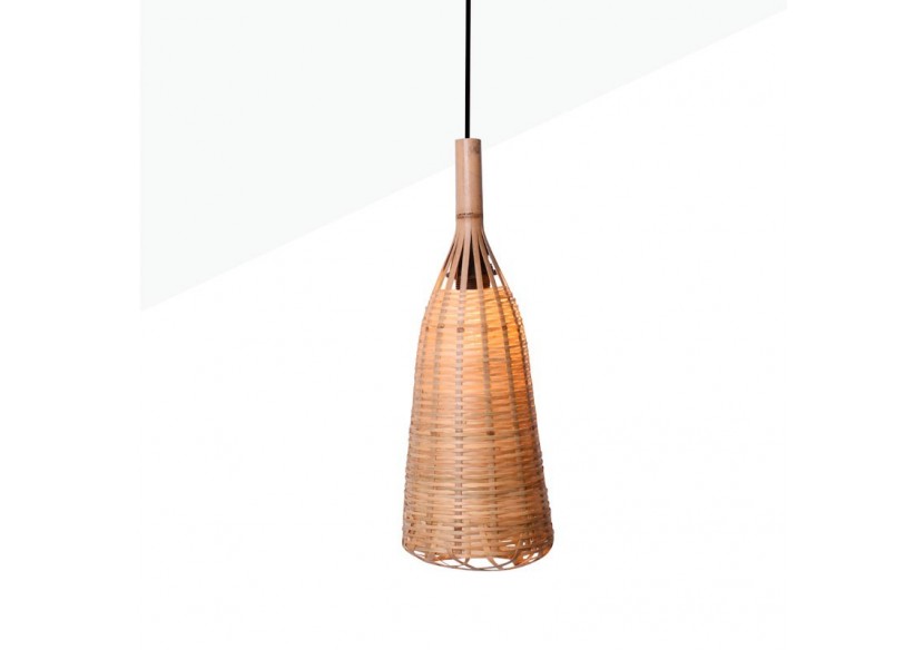 Suspension en osier "Boa" - K174-N - Barcelona LED Suspension en osier "Boa" - K174-N - Barcelona LED