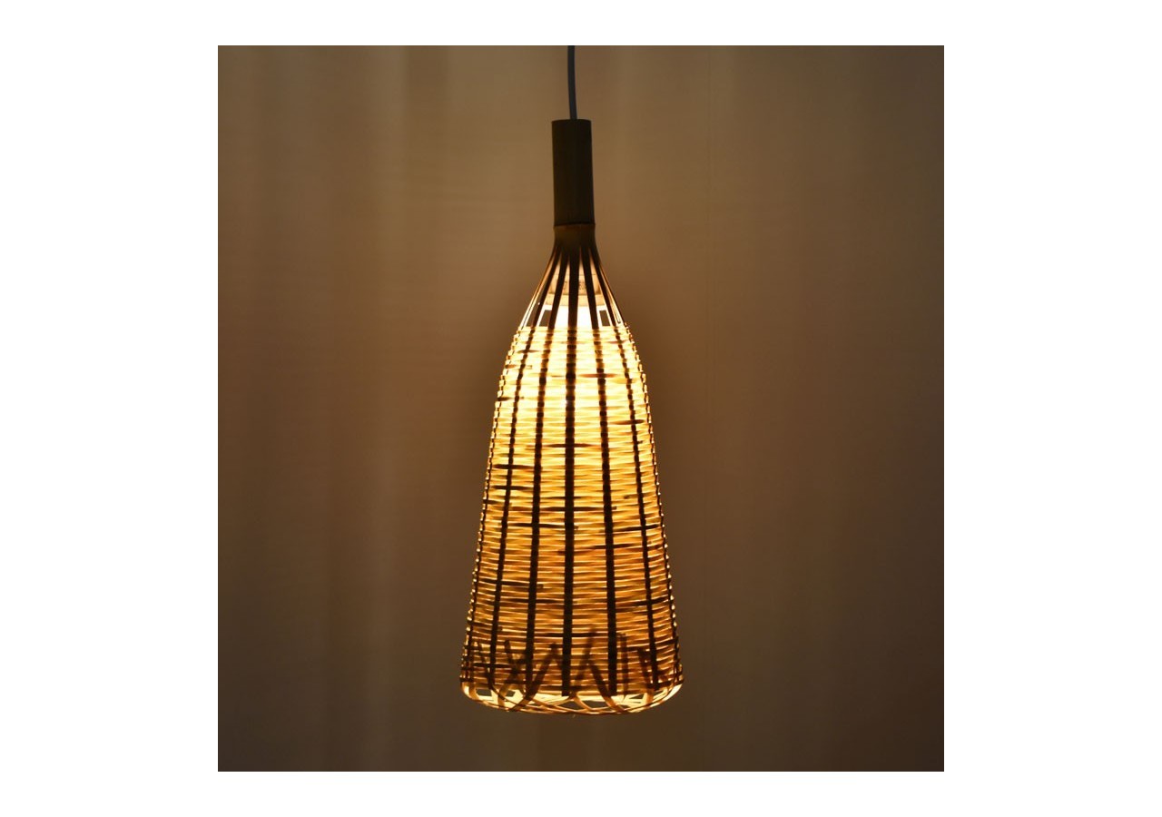 Suspension en osier "Boa" - K174-N - Barcelona LED