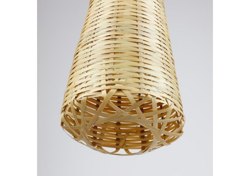 Suspension en osier "Boa" - K174-N - Barcelona LED Suspension en osier "Boa" - K174-N - Barcelona LED