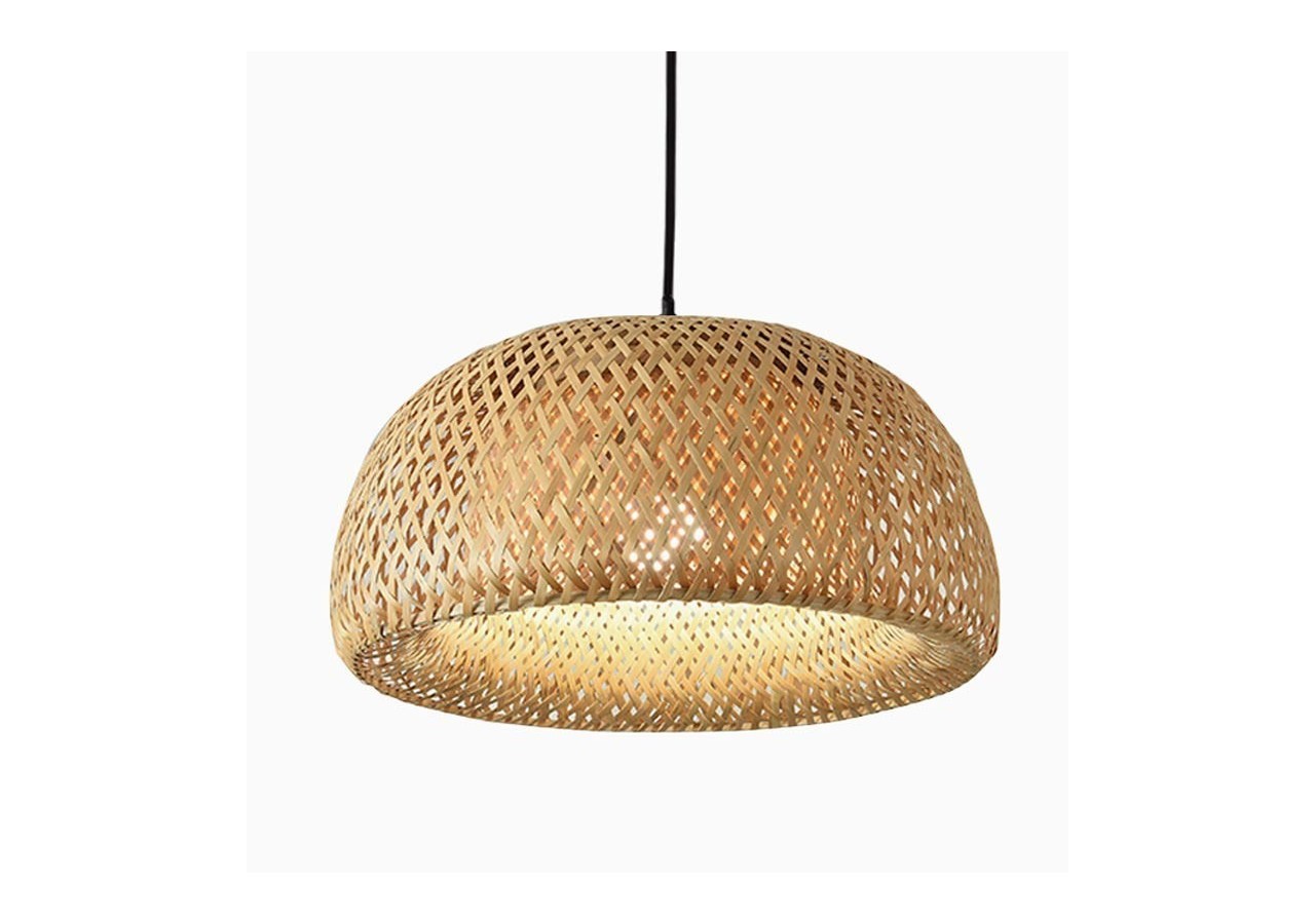 Suspension en osier "Hanna" - K178-N - Barcelona LED