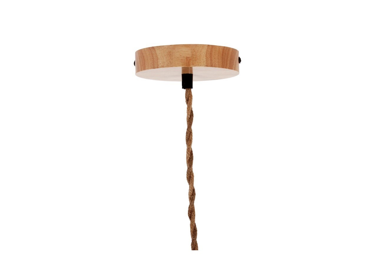 Suspension en osier "Hanna" - K178-CU - Barcelona LED