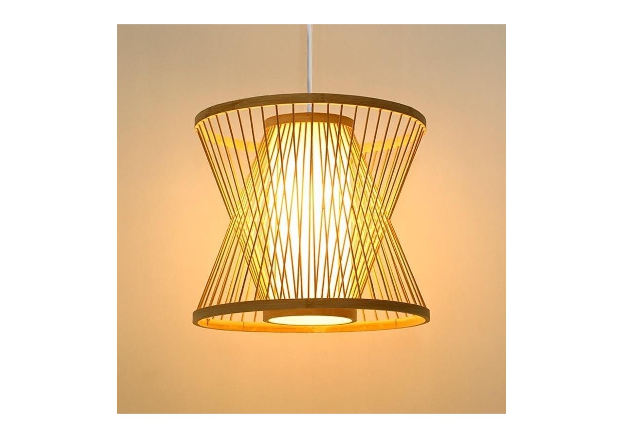 Suspension en bambou "Rise" - K177-B - Barcelona LED