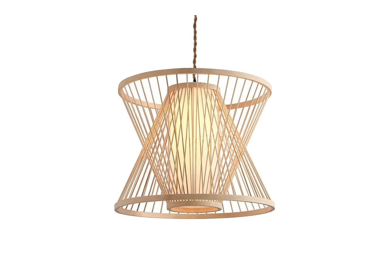 Suspension en bambou "Rise" - K177-CU - Barcelona LED